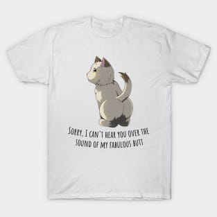 Cute Cat Butt T-Shirt